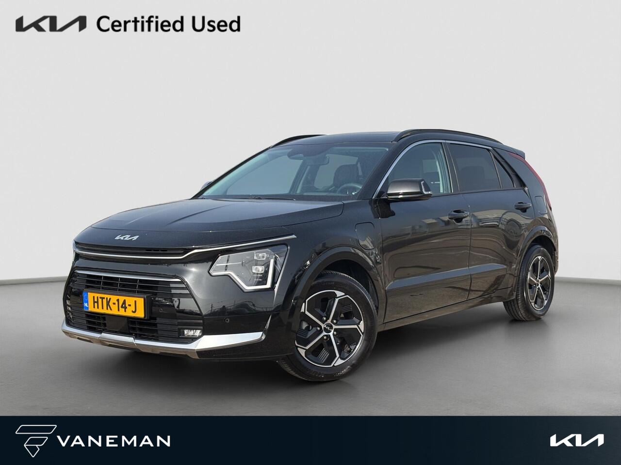 KIA Niro 1.6 GDi PHEV DynamicPlusLine Automaat | Leder | Stoel- en Stuurverwarming | Adapt. Cruise | Schuif/Kanteldak | Elektr. Achterklep |