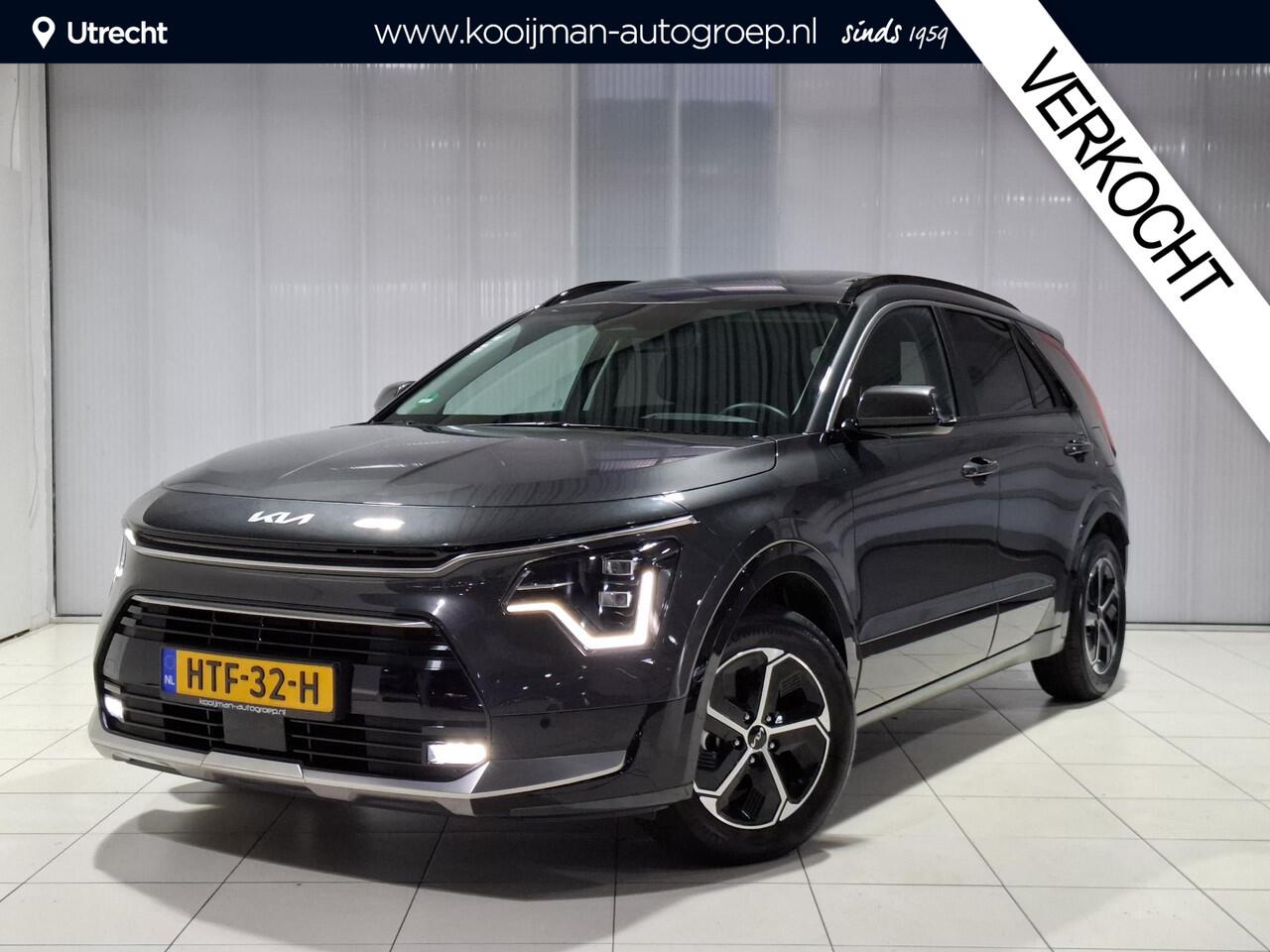 KIA Niro 1.6 GDi Hybrid DynamicPlusLine Stoel en Stuur verwarming, Apple Carplay/Android Auto, Navigatie, Camera.