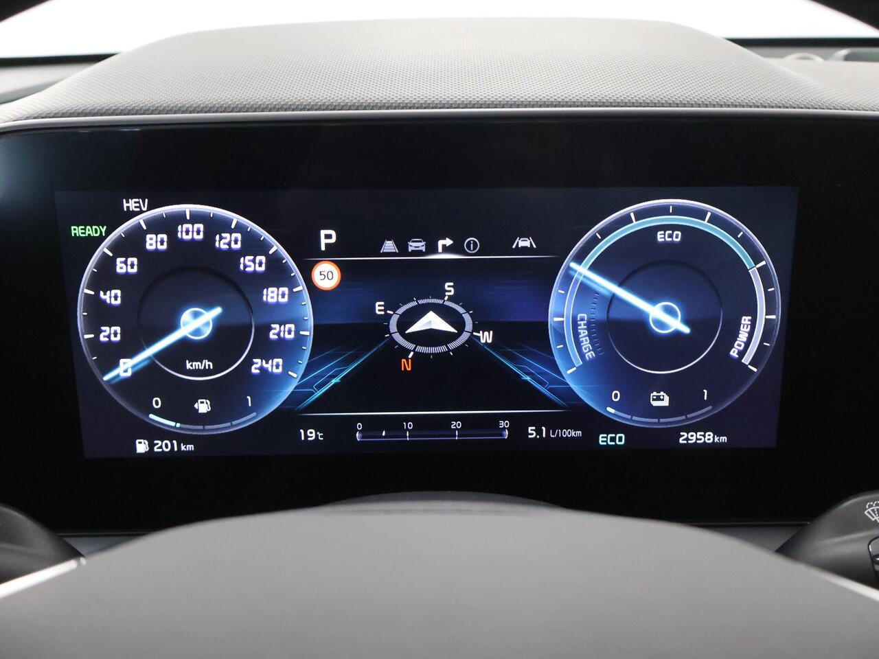 KIA Niro 1.6 GDi PHEV DynamicPlusLine Edition | 18" lichtmetalen velgen | Elektrisch verstelbare bestuurdersstoel | Stoel/Stuurwielverwarming | LED Koplampen | Elektrisch bedienbare achterklep |