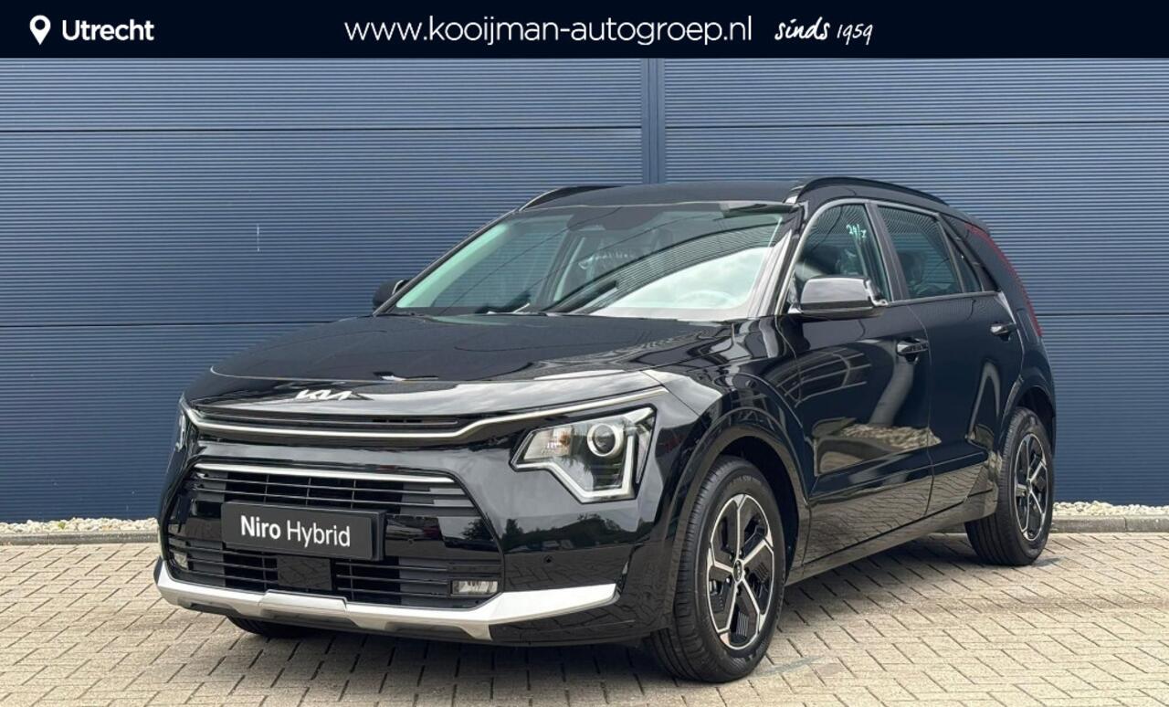 KIA Niro 1.6 GDi Hybrid ComfortLine Nu ¤4.000,- voordeel! Nu tijdelijk extra scherp geprijsd!