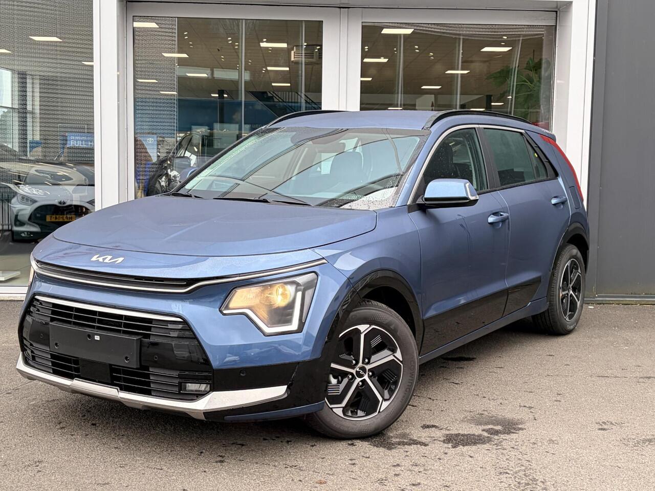 KIA Niro 1.6 GDi Hybrid DynamicLine Kleur City Scape Green direct leverbaar | Rijklaarprijs ¤. 34.790,= inclusief inruilactie!! |