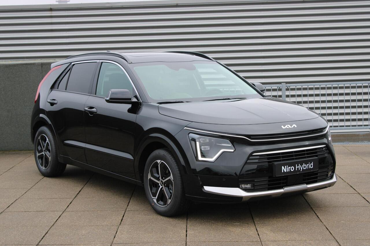 KIA Niro 1.6 GDi Hybrid DynamicPlusLine SCHUIF-KANTELDAK, NAVIGATIE, STOEL- STUUR VERWARMING