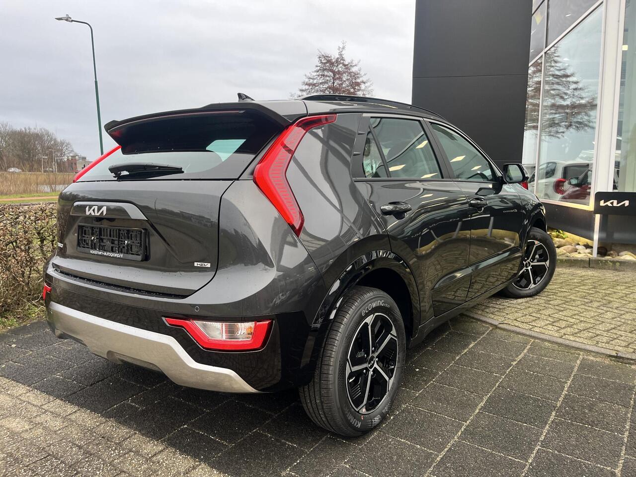 KIA Niro 1.6 GDi Hybrid DynamicLine , Direct Leverbaar!, Inclusief 3000 euro Inruilpremie!, Complete Uitvoering!, Voorraadkorting!