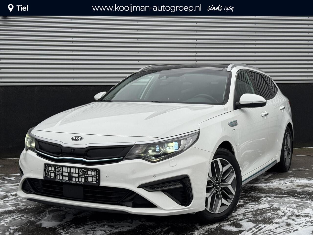 KIA OPTIMA Sportswagon 2.0 GDI PHEV ExecutiveLine Schuif/kanteldak, Trekhaak, Stoelkoeling + Stoelverwarming, Stuurwiel verwarmd, 360° Camera, Navigatie, Lederen bekleding, Seat memory Herman/Kardon