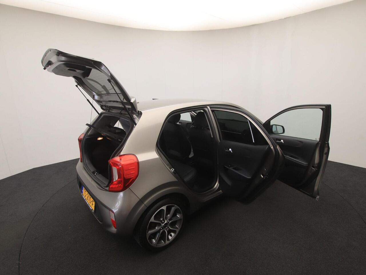 KIA PICANTO 1.0 CVVT Design Edition | volledig onderhouden | Cruise Control | CarPlay | lichtmetalen velgen | Achteruitrijcamera | lederen bekleding | Navigatie