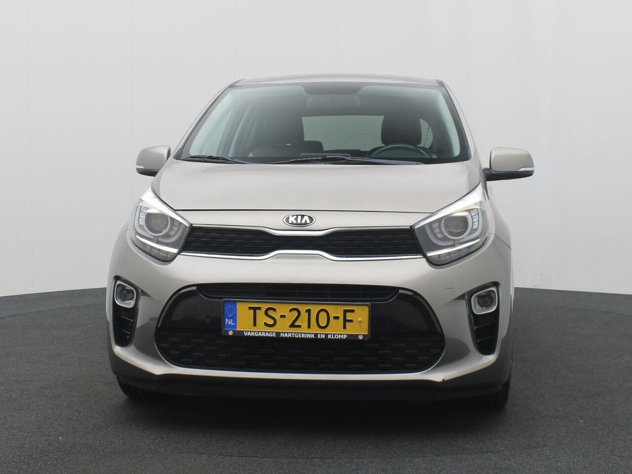 KIA PICANTO 1.0 CVVT Design Edition | volledig onderhouden | Cruise Control | CarPlay | lichtmetalen velgen | Achteruitrijcamera | lederen bekleding | Navigatie