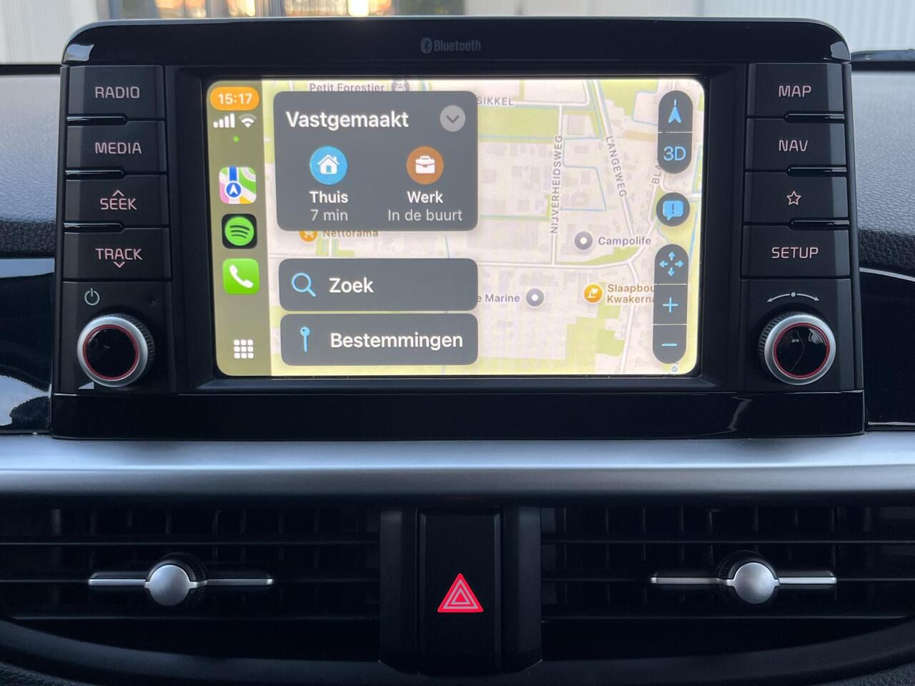 KIA PICANTO 1.0 CVVT ComfortPlusLine Navigator | NL Auto/Navi/Airco/14"/Camera/Apple CarPlay-Android Auto
