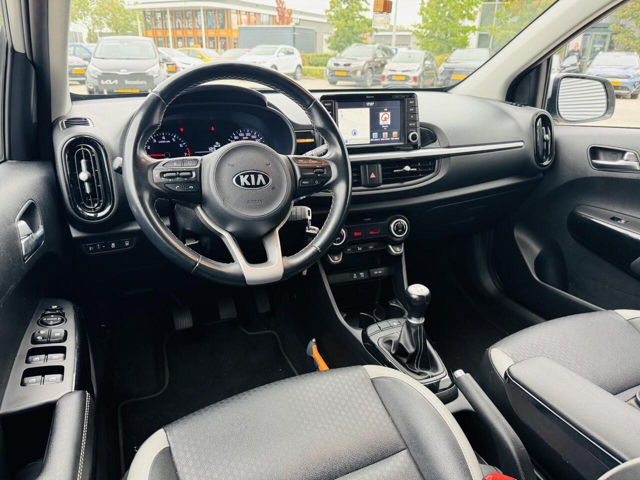 KIA PICANTO 1.0 Design Edition BlackPack Privacyglass | Dealerauto | Clima | Cruise | Navi | Leder