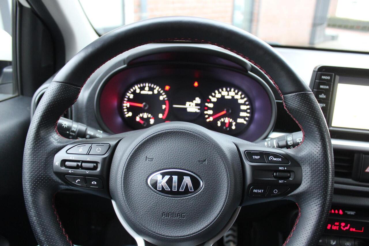 KIA PICANTO 1.2 CVVT GT-Line Leer, Navi, Carplay, Camera, Keyless, All Season!!