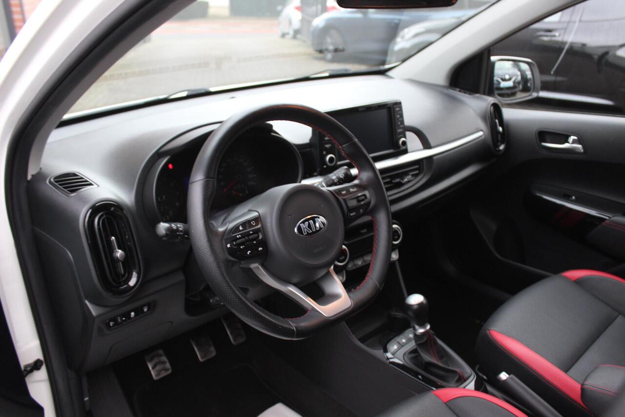 KIA PICANTO 1.2 CVVT GT-Line Leer, Navi, Carplay, Camera, Keyless, All Season!!