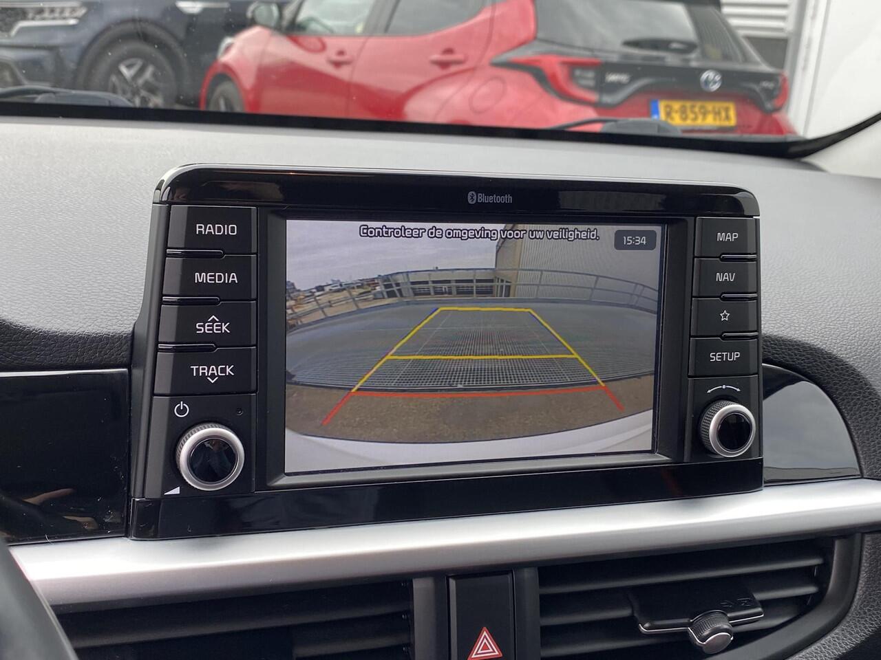 KIA PICANTO 1.0 MPi GT-Line Edition 1e eign. Nieuw geleverd en dealeronderhouden, Cruise control, navigatie Apple CarPlay/Android Auto, achteruitrij camera, sportief GT Line kunstlederen interieur