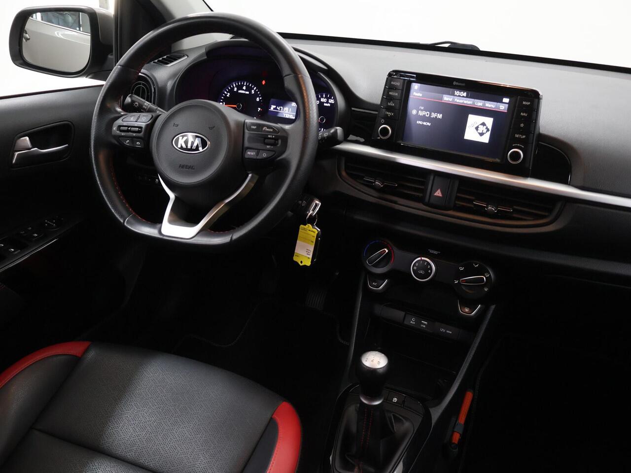 KIA PICANTO 1.0 MPi GT-Line Edition | Leder | Navigatie | Parkeercamera | Apple Carplay/Android Auto | Airco | Cruise Control |