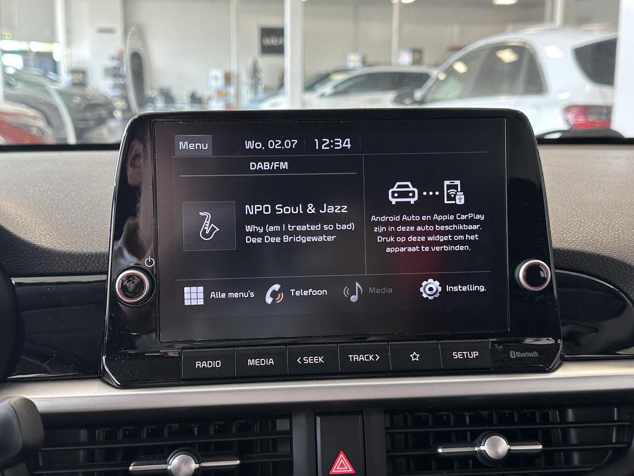 KIA PICANTO 1.0 DPi DynamicLine Android Auto, Apple CarPlay, Lichtmetalen Velgen,