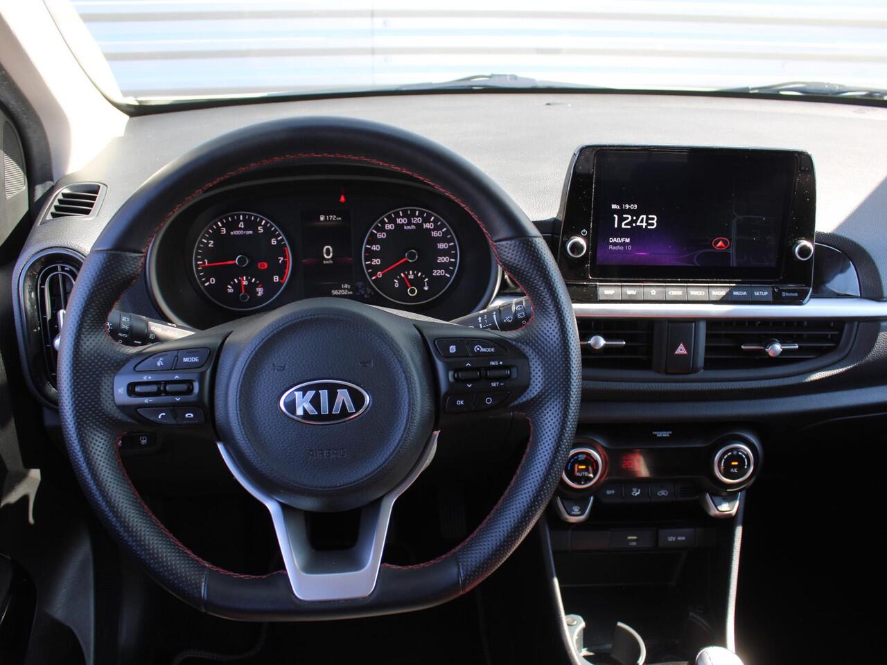 KIA PICANTO 1.0 DPi GT-Line | 15" LM | Airco | Cruise | Camera | Navi |