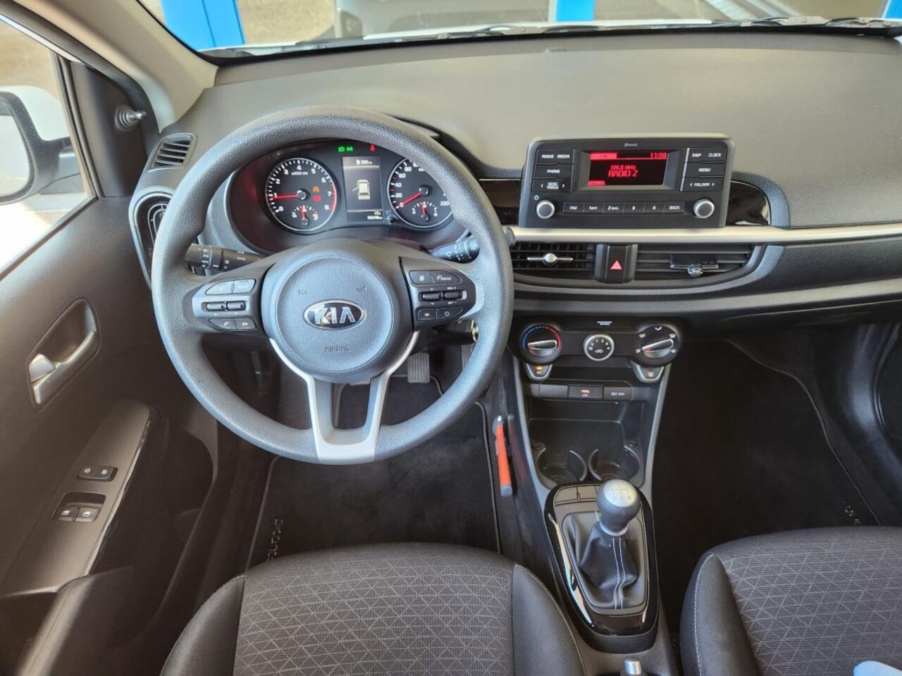 KIA PICANTO 1.0 DPI Comfortline. 5P, Airco, Cruise, Lichtmetaal, Bluetooth