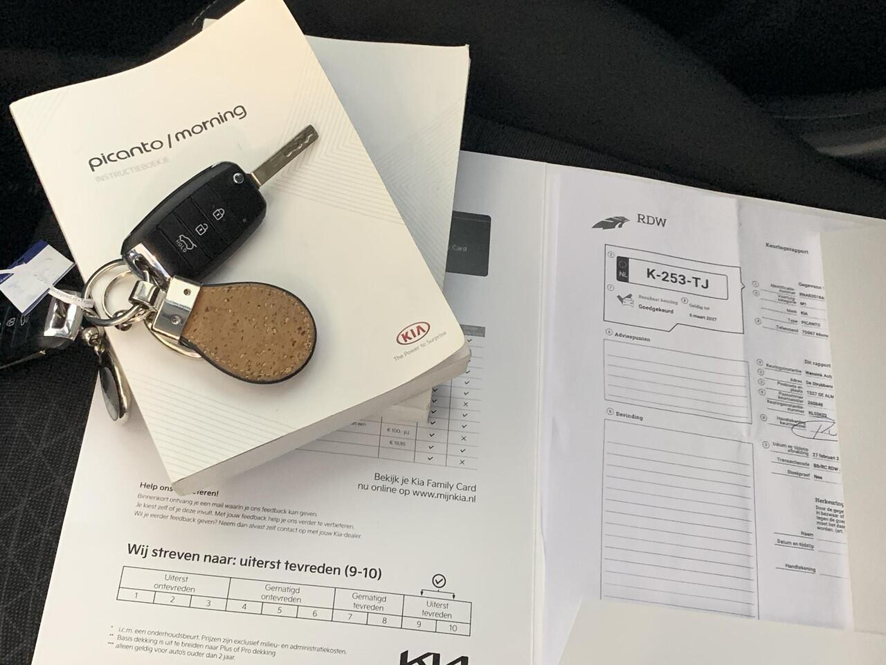 KIA PICANTO 1.0 DPi DynamicLine | ACHTERUITRIJCAMERA | CRUISE CONTROL | LICHTMETALEN VELGEN