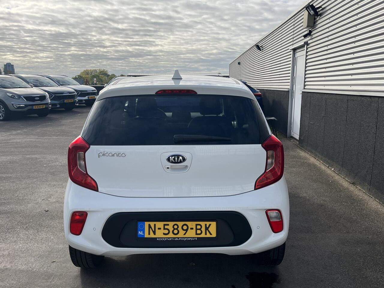 KIA PICANTO 1.0 DPi DynamicPlusLine Nieuw geleverd, 1e eign. Dealeronderhouden, LMV, Smart key, Climate control, Navigatie, Privacy glass, Cruise control