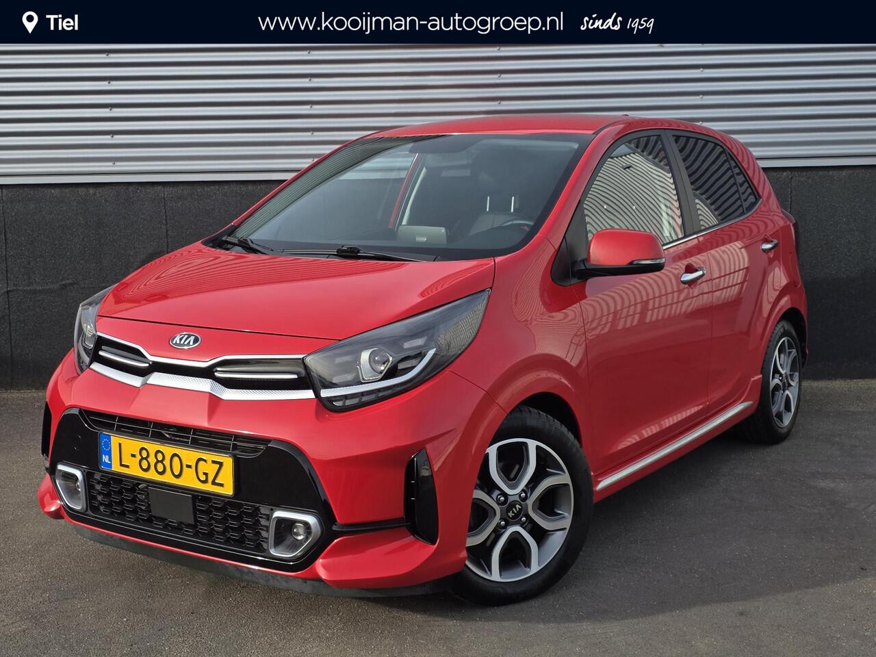 KIA PICANTO 1.0 DPi GT-Line Lederen bekleding, Navigatie, Parkeersensoren, privacy glass, Smart Key, Cruise control, climate control