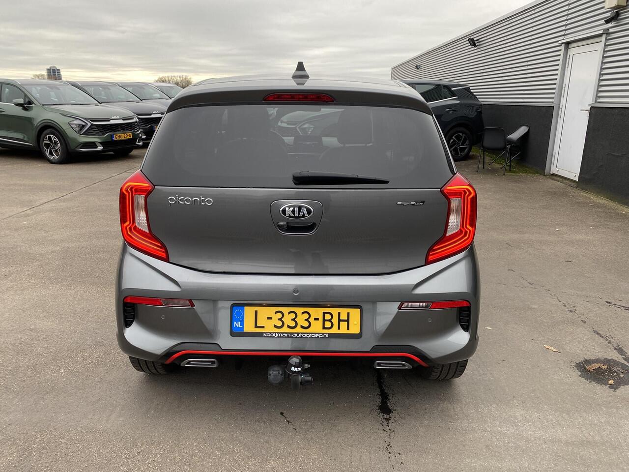 KIA PICANTO 1.0 DPi GT-Line RMC-Trekhaak, NL-Auto, boekjes compleet, parkeersensoren, cruise control, navigatie, Apple CarPlay/Android Auto, camera, keyless