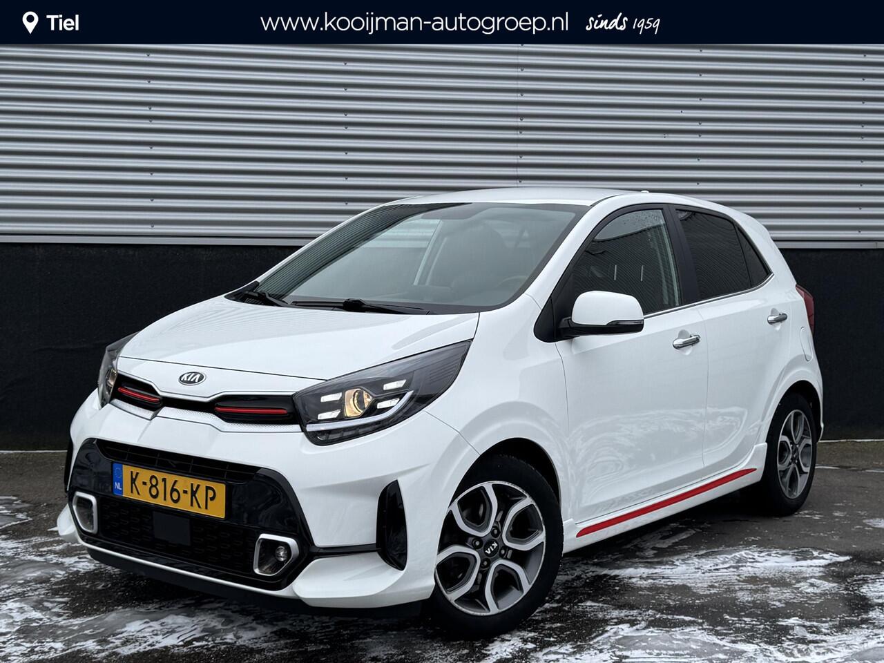 KIA PICANTO 1.0 DPi GT-Line 1e eign. Dealeronderhouden, Navigatie, Lederen bekleding, Privacy glass, Smart Key, Cruise control,