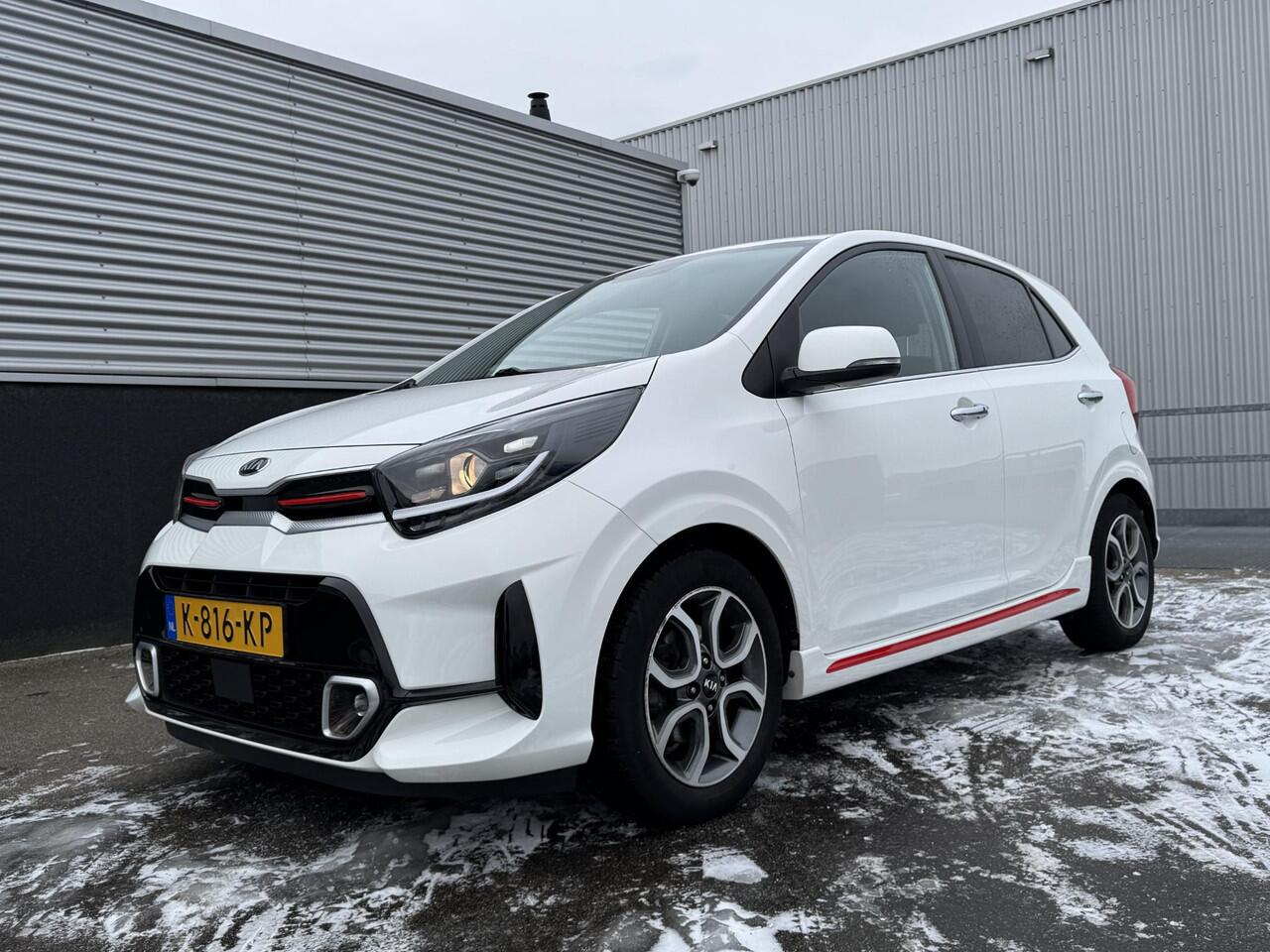 KIA PICANTO 1.0 DPi GT-Line 1e eign. Dealeronderhouden, Navigatie, Lederen bekleding, Privacy glass, Smart Key, Cruise control,