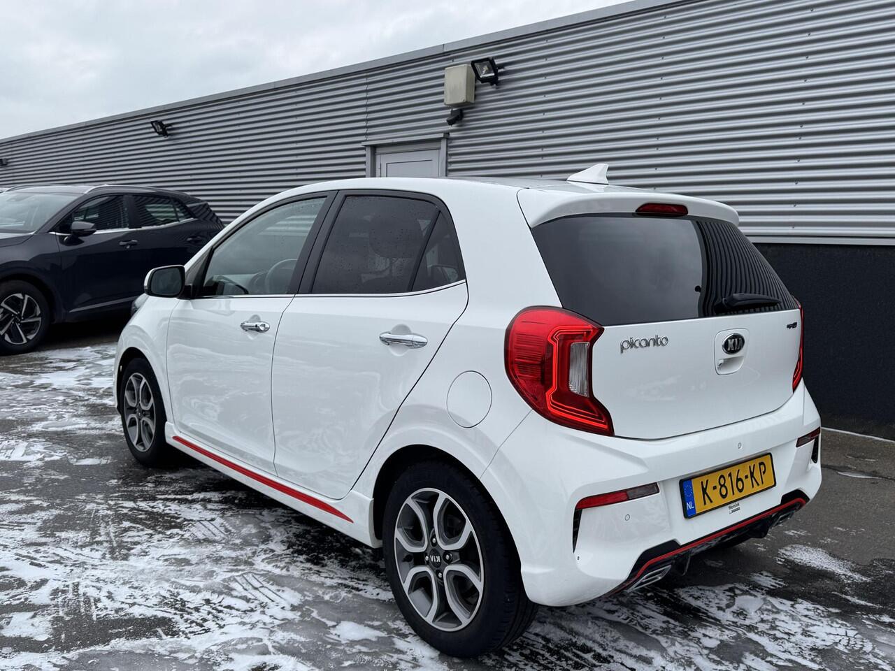 KIA PICANTO 1.0 DPi GT-Line 1e eign. Dealeronderhouden, Navigatie, Lederen bekleding, Privacy glass, Smart Key, Cruise control,