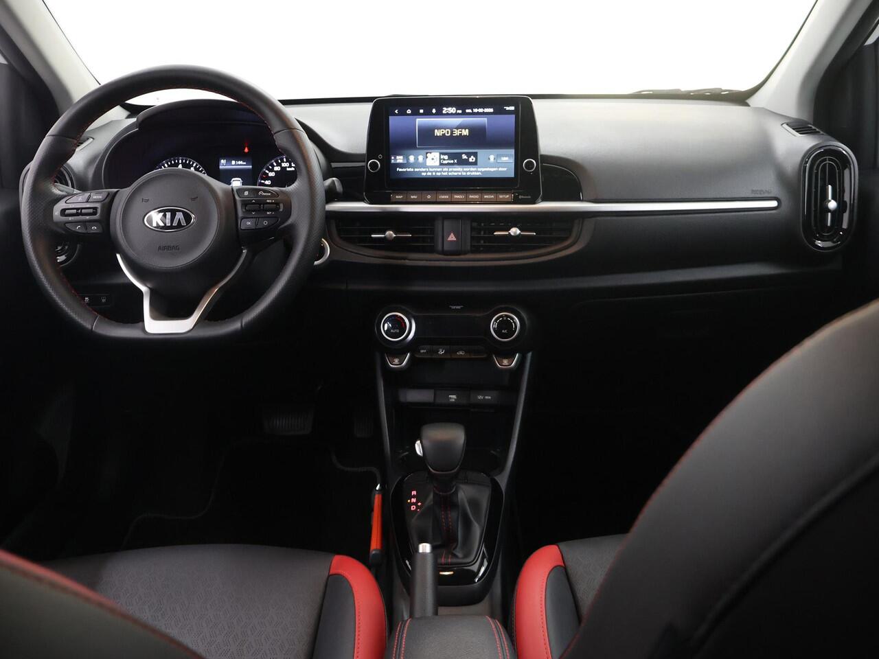 KIA PICANTO 1.0 DPi GT-Line | Navigatie | Parkeercamera | Leder | Apple Carplay/Android Auto | Climate Control | Cruise Control |