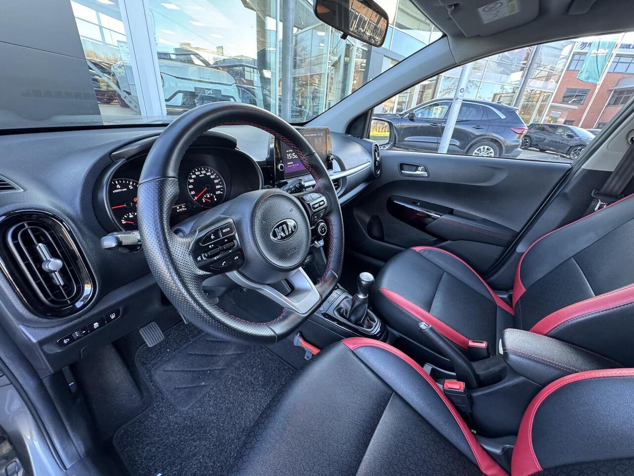 KIA PICANTO 1.0 DPi GT-Line Eerste Eigenaar, Dealeronderhouden, Apple Carplay/Android Auto, Lederlook, Navigatie, Enz...