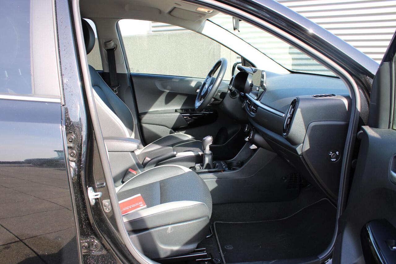 KIA PICANTO 1.0 T-GDi X-Line 5-persoons TURBO 100PK Stuur+ Stoel Verwarming / Camera / Leder
