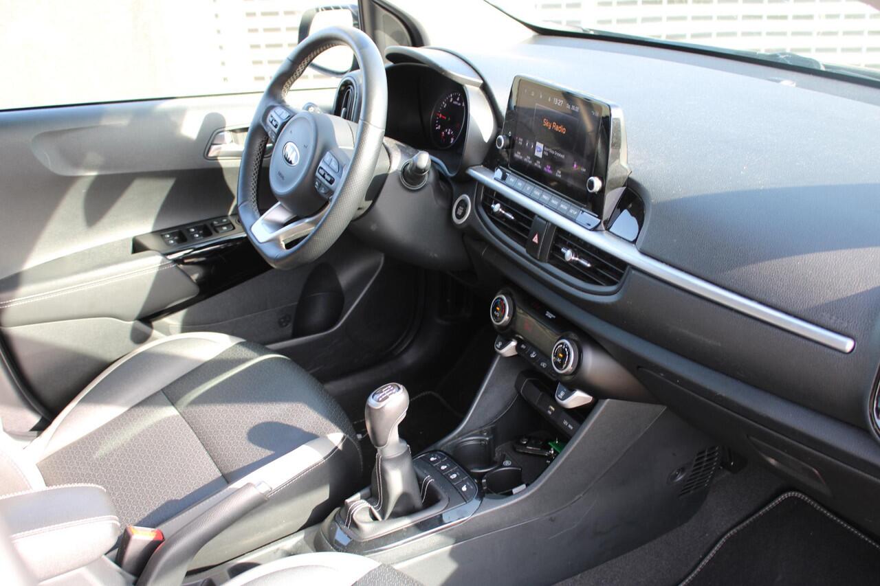 KIA PICANTO 1.0 T-GDi X-Line 5-persoons TURBO 100PK Stuur+ Stoel Verwarming / Camera / Leder