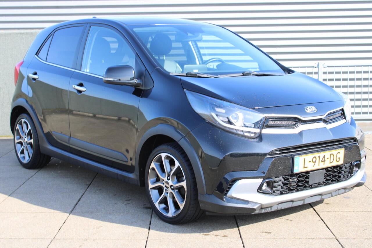 KIA PICANTO 1.0 T-GDi X-Line 5-persoons TURBO 100PK Stuur+ Stoel Verwarming / Camera / Leder