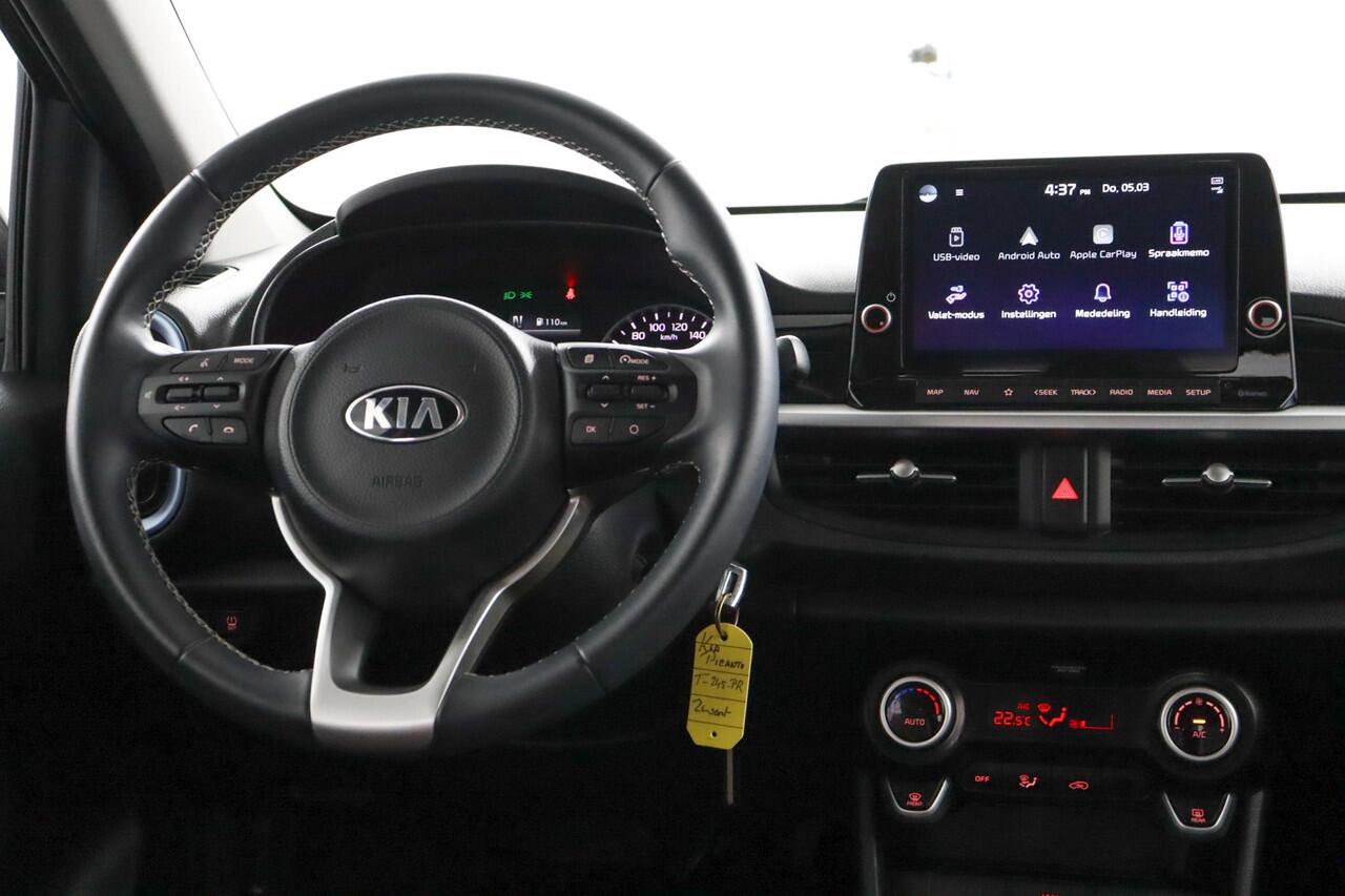 KIA PICANTO 1.0 DPi DynamicPlusLine | Automaat | Design Leder | Groot Display | Camera | Carplay | Cruise | Airco