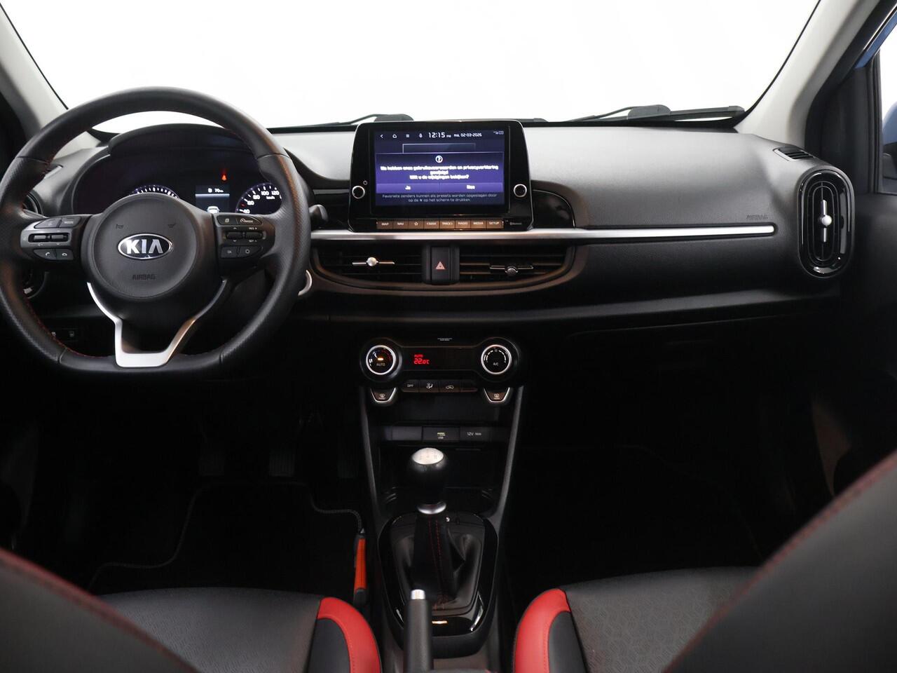 KIA PICANTO 1.0 DPi GT-Line | Navigatie | Parkeercamera | Leder | Apple Carplay/Android Auto | Climate Control | Cruise Control |