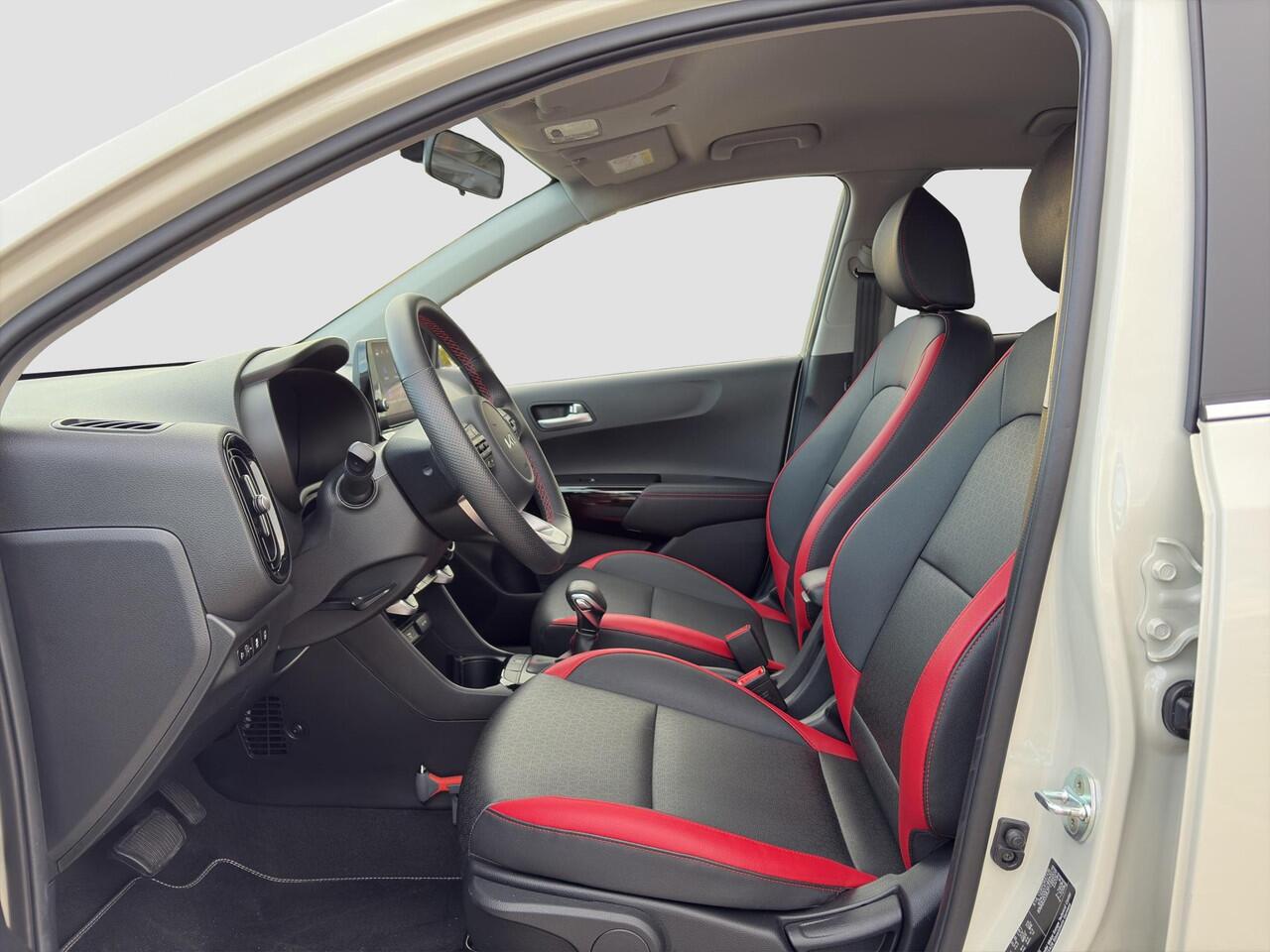 KIA PICANTO 1.0 DPi GT-Line Automaat | Camera | Cruise | Clima | Navi | Leder | Key-Less | Apple Carplay & Android Auto |