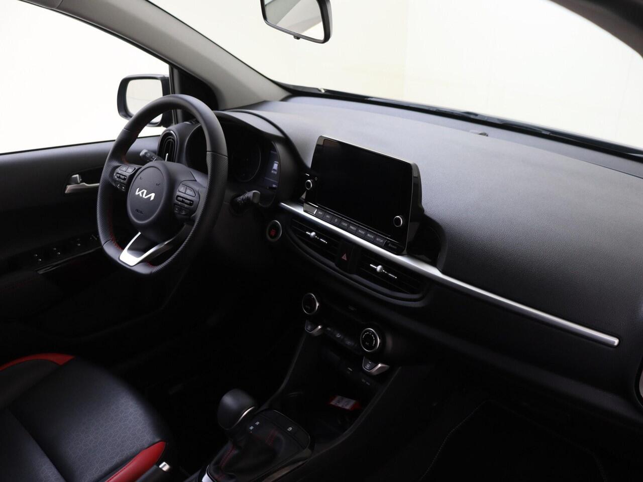 KIA PICANTO 1.0 DPi GT-Line AUTOMAAT | Climaat Control | Parkeersensoren & Camera | Lederen Bekleding | 5846 KM !!