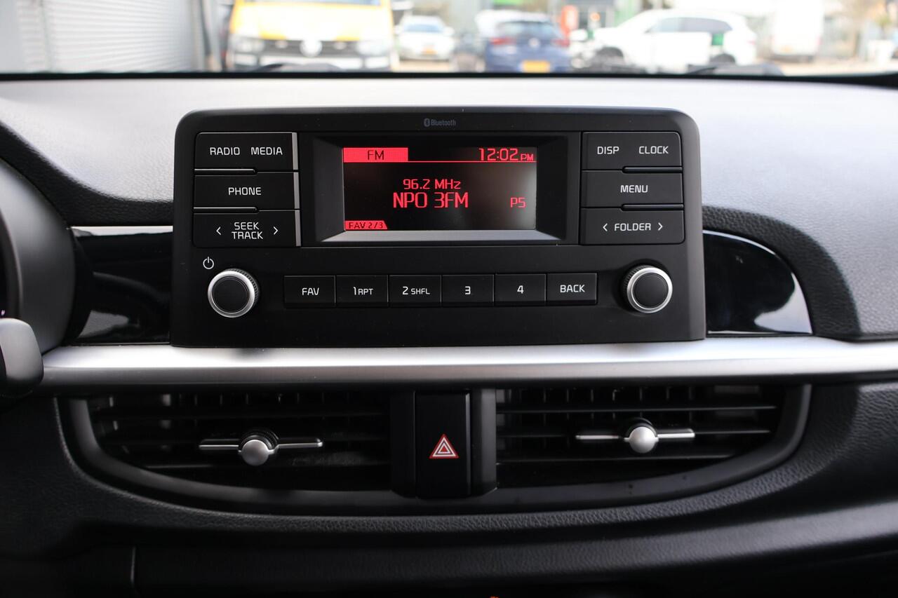 KIA PICANTO 1.0 ComfortLine 1e Eigenaar | Dealer Onderh | NL-Auto | BTW | Airco | Bluetooth | Start/Stop | Cruise | DAB | Hill-Hold | MP3 | Stuurbekrachtiging