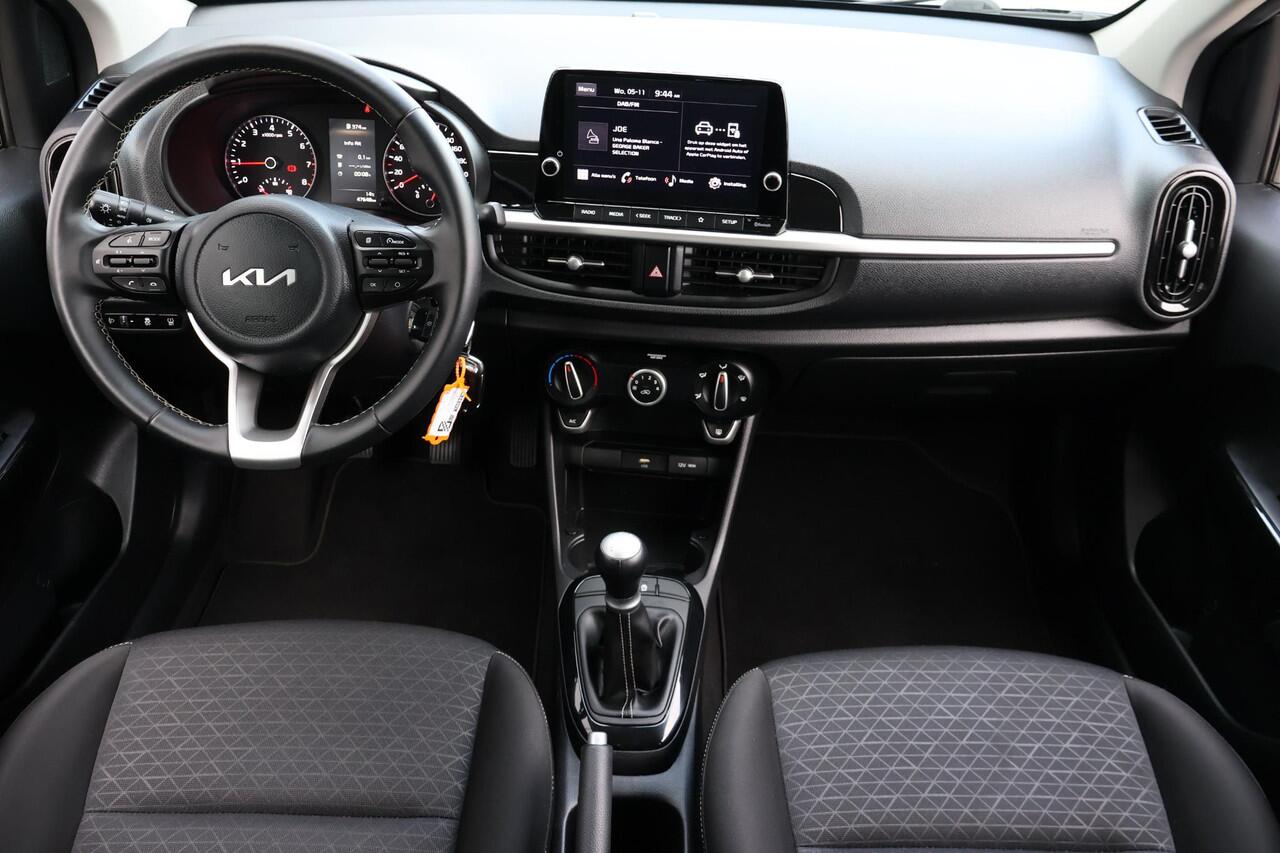 KIA PICANTO 1.0 DPi DynamicLine 1e Eigenaar | Volledig Onderh | BTW | NL-Auto | Camera | Elek Ramen | Carplay | DAB | Cruise | Start/Stop | Bluetooth | Hill-Hold