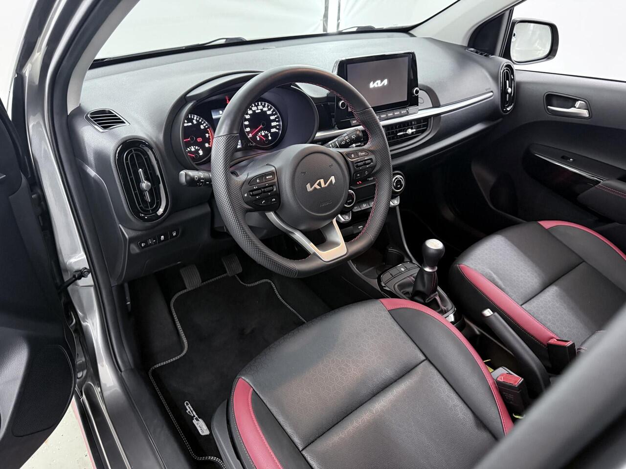 KIA PICANTO 1.0 DPi GT-Line | Lederen Bekleding | Navigatie | Achteruitrijcamera | Climate Control | Apple/Android Carplay | Keyless Go |