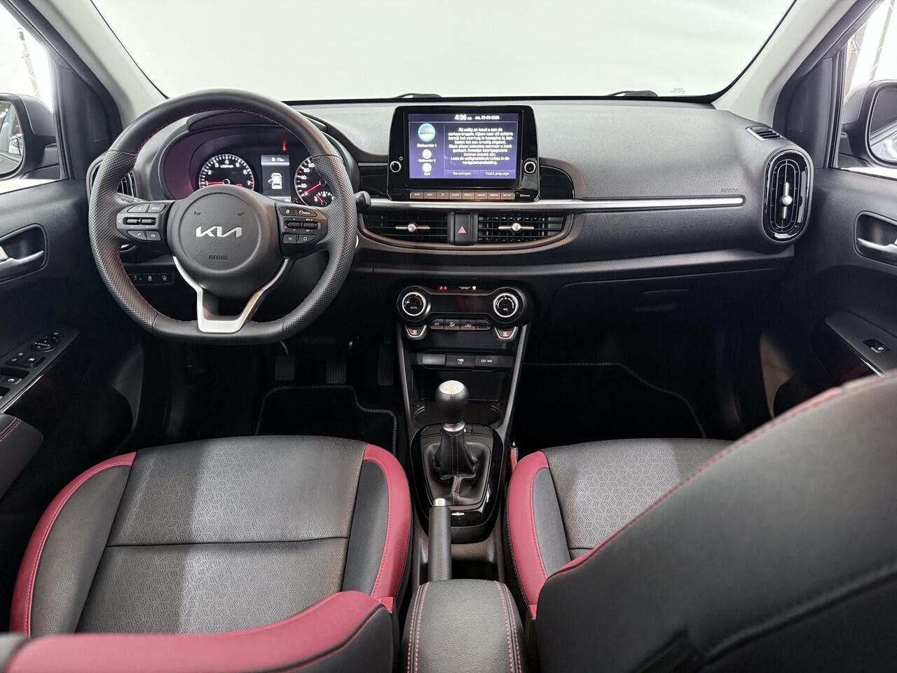 KIA PICANTO 1.0 DPi GT-Line | Lederen Bekleding | Navigatie | Achteruitrijcamera | Climate Control | Apple/Android Carplay | Keyless Go |