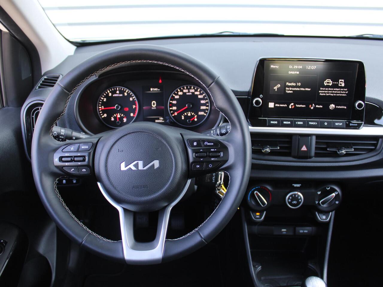 KIA PICANTO 1.0 DPi DynamicLine | Airco | Camera | Apple CarPlay/Android Auto | Cruise | 14" LM |