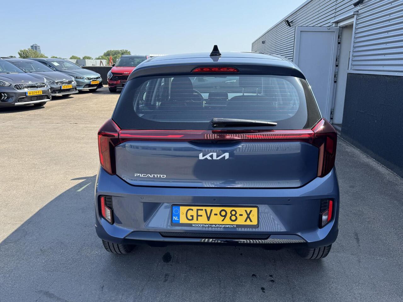 KIA PICANTO 1.0 DPI DynamicLine Navigatie, Cruise control, Achteruitrijcamera, Parkeersensoren, Nieuw geleverd, BTW-auto