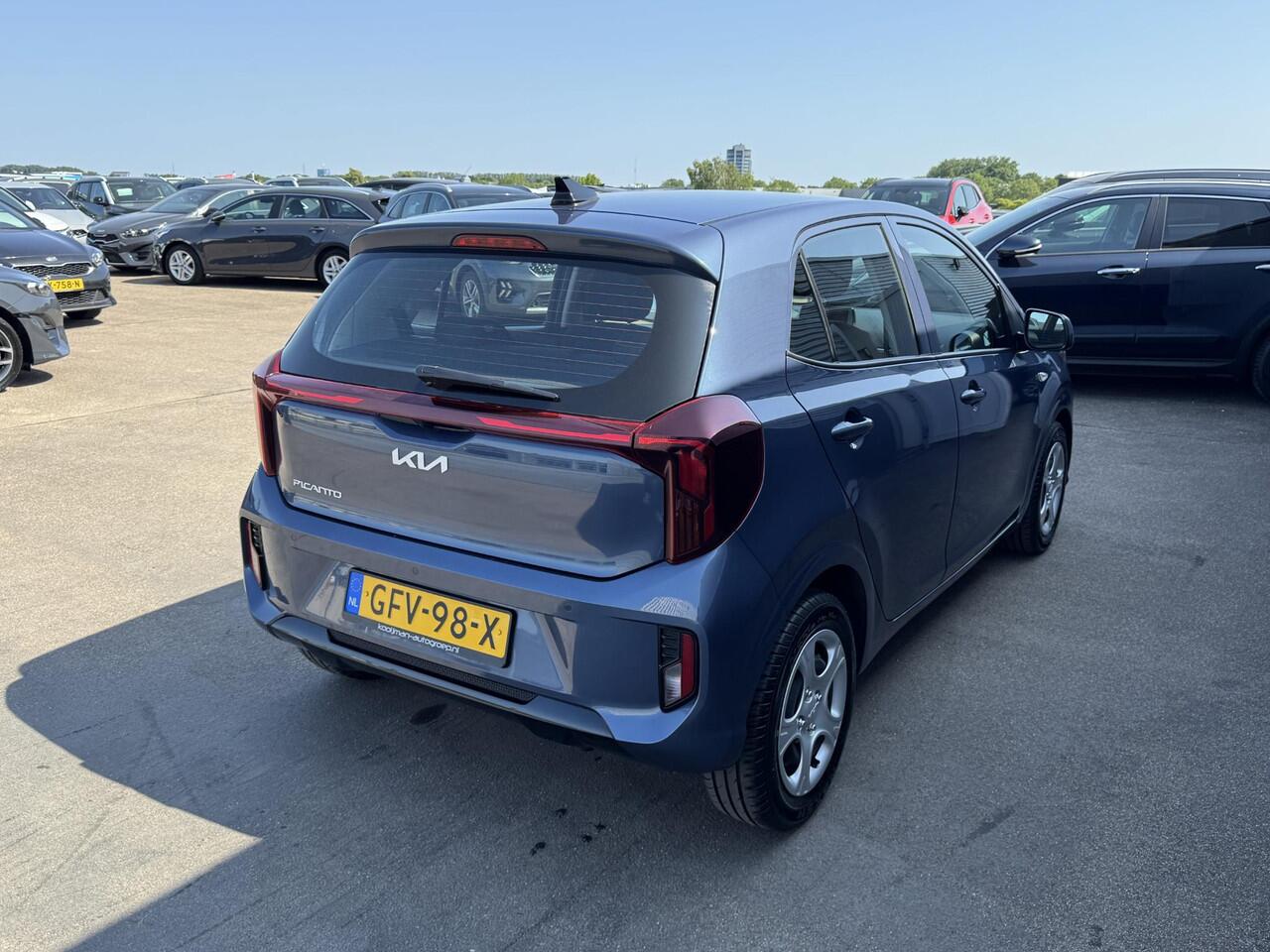 KIA PICANTO 1.0 DPI DynamicLine Navigatie, Cruise control, Achteruitrijcamera, Parkeersensoren, Nieuw geleverd, BTW-auto