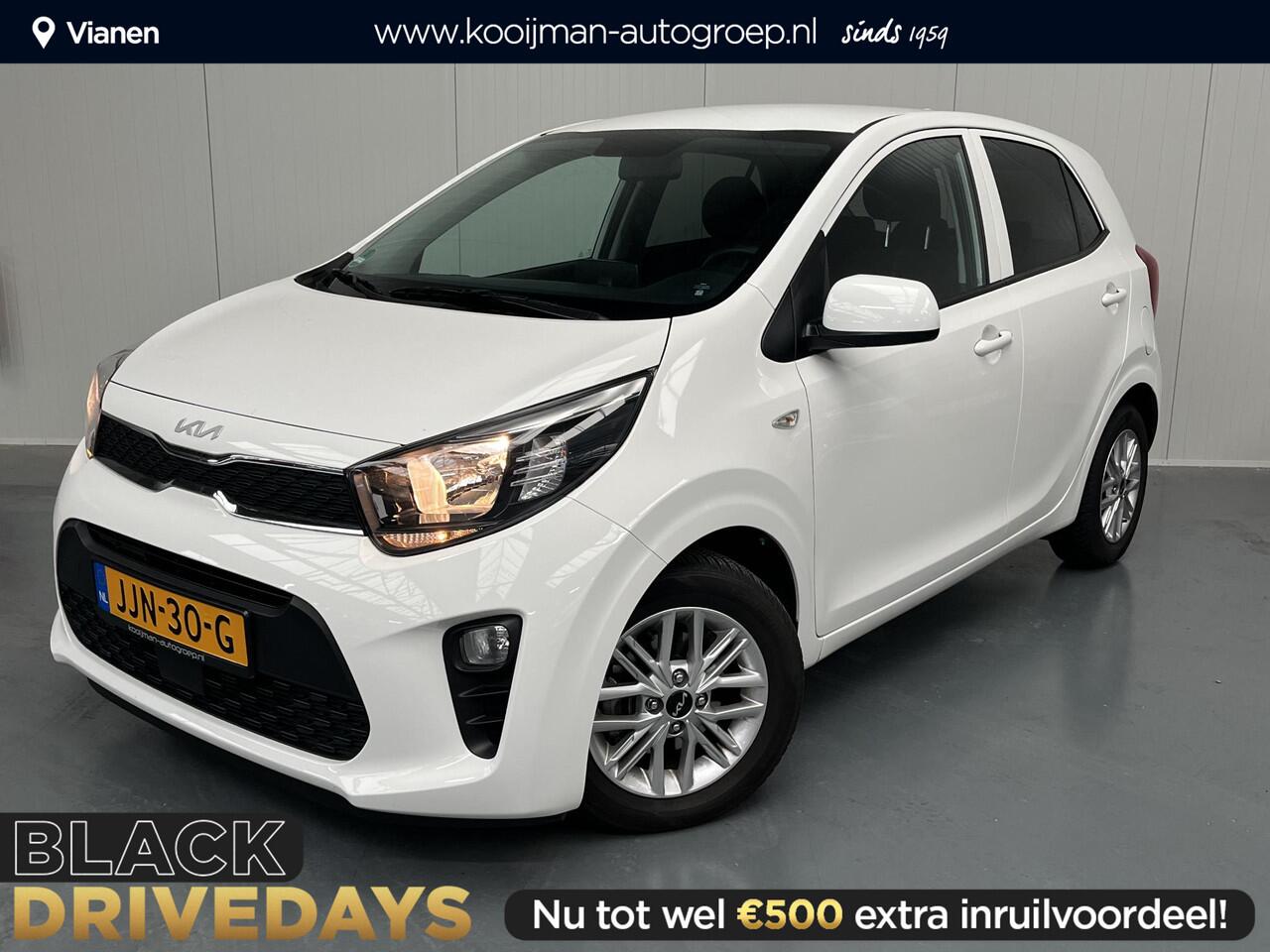 KIA PICANTO 1.0 DPi DynamicLine Automaat met lage kilometerstand! Met o.a. Apple Carplay, Android Auto, Stoel en Stuurverwarming, Klimaatcontrole