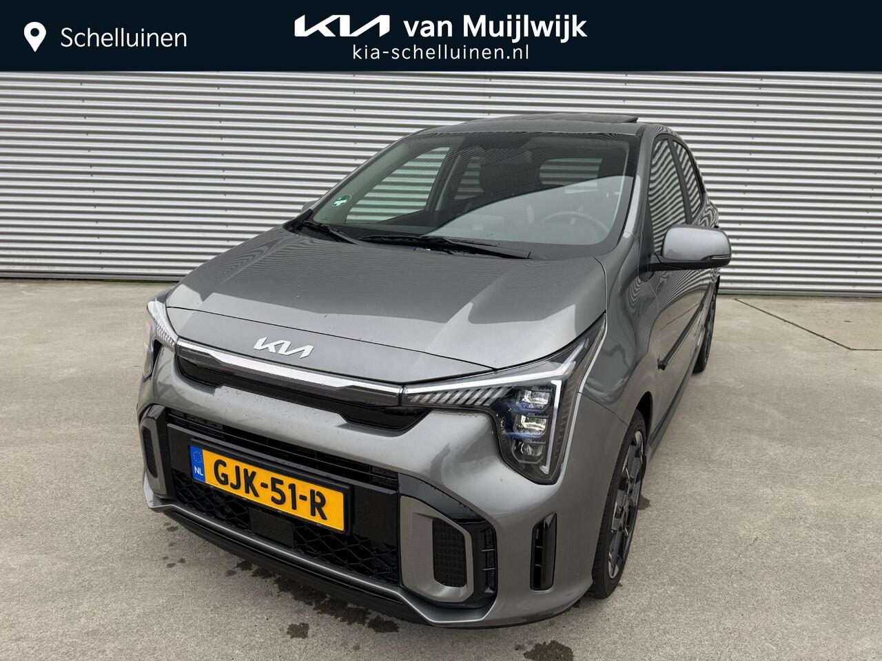 KIA PICANTO 1.0 DPI GT-Line NW door ons geleverd & Onderhouden | Draaghaak | Sunroof | Keurige auto !