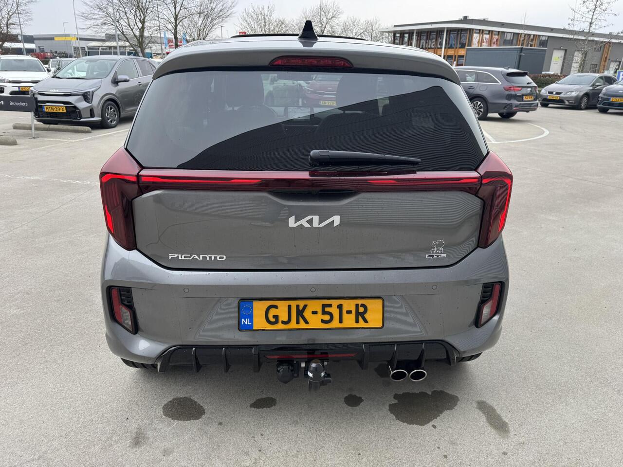 KIA PICANTO 1.0 DPI GT-Line NW door ons geleverd & Onderhouden | Draaghaak | Sunroof | Keurige auto !
