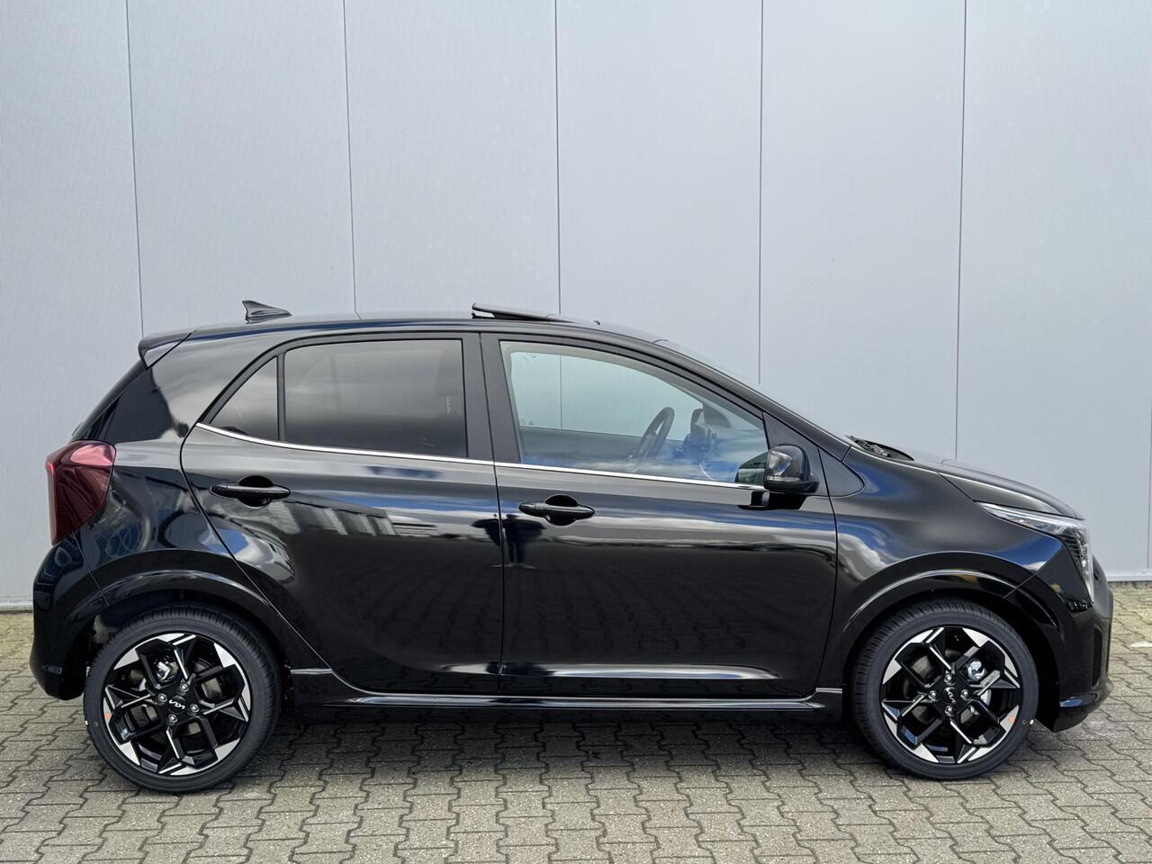 KIA PICANTO 1.0 DPI GT-Line | Dodehoekdetectie | Schuif/kantel dak | Camera | Keyless | Stoelverwarming