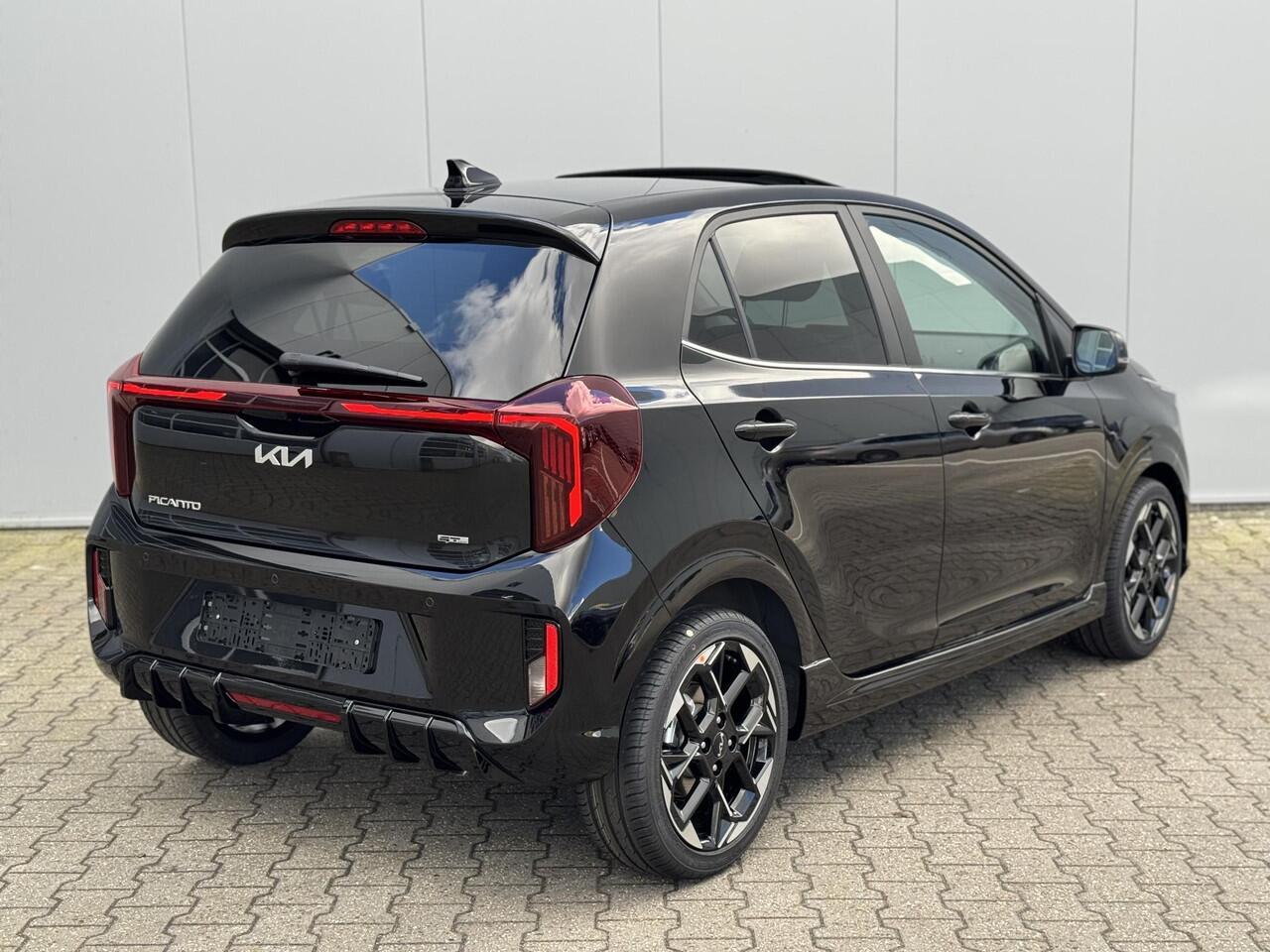 KIA PICANTO 1.0 DPI GT-Line | Dodehoekdetectie | Schuif/kantel dak | Camera | Keyless | Stoelverwarming