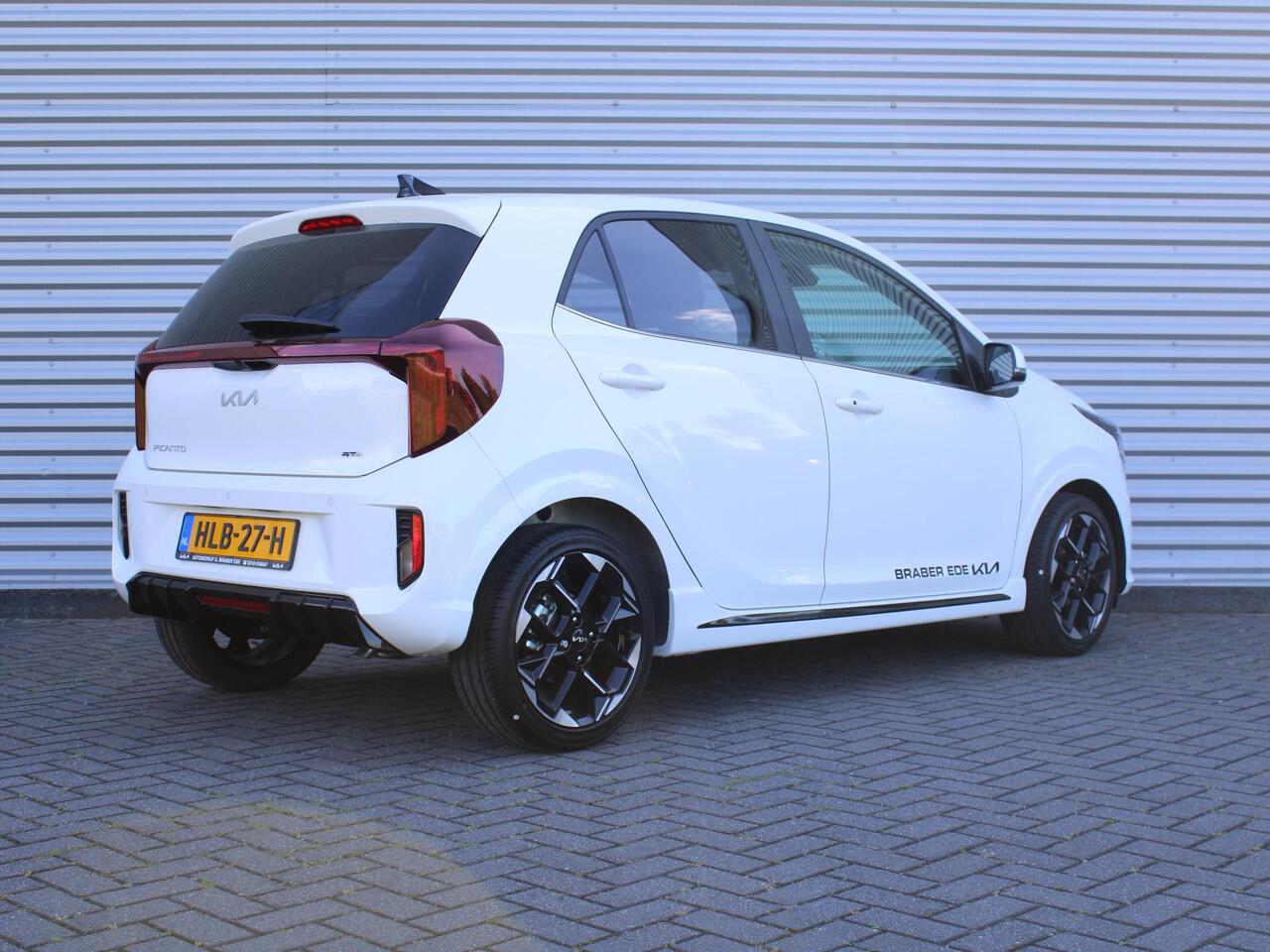KIA PICANTO 1.0 DPI GT-Line | Stuur-/stoelverwarming | Schuif-/kanteldak | Clima | Navi | 16" LM | Cruise | Camera |