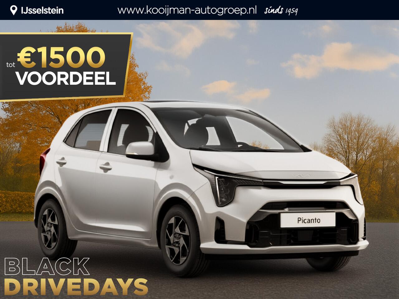 KIA PICANTO 1.0 DPI DynamicLine Ruim ¤1.500,- Voordeel! Nu extra scherp geprijsd!