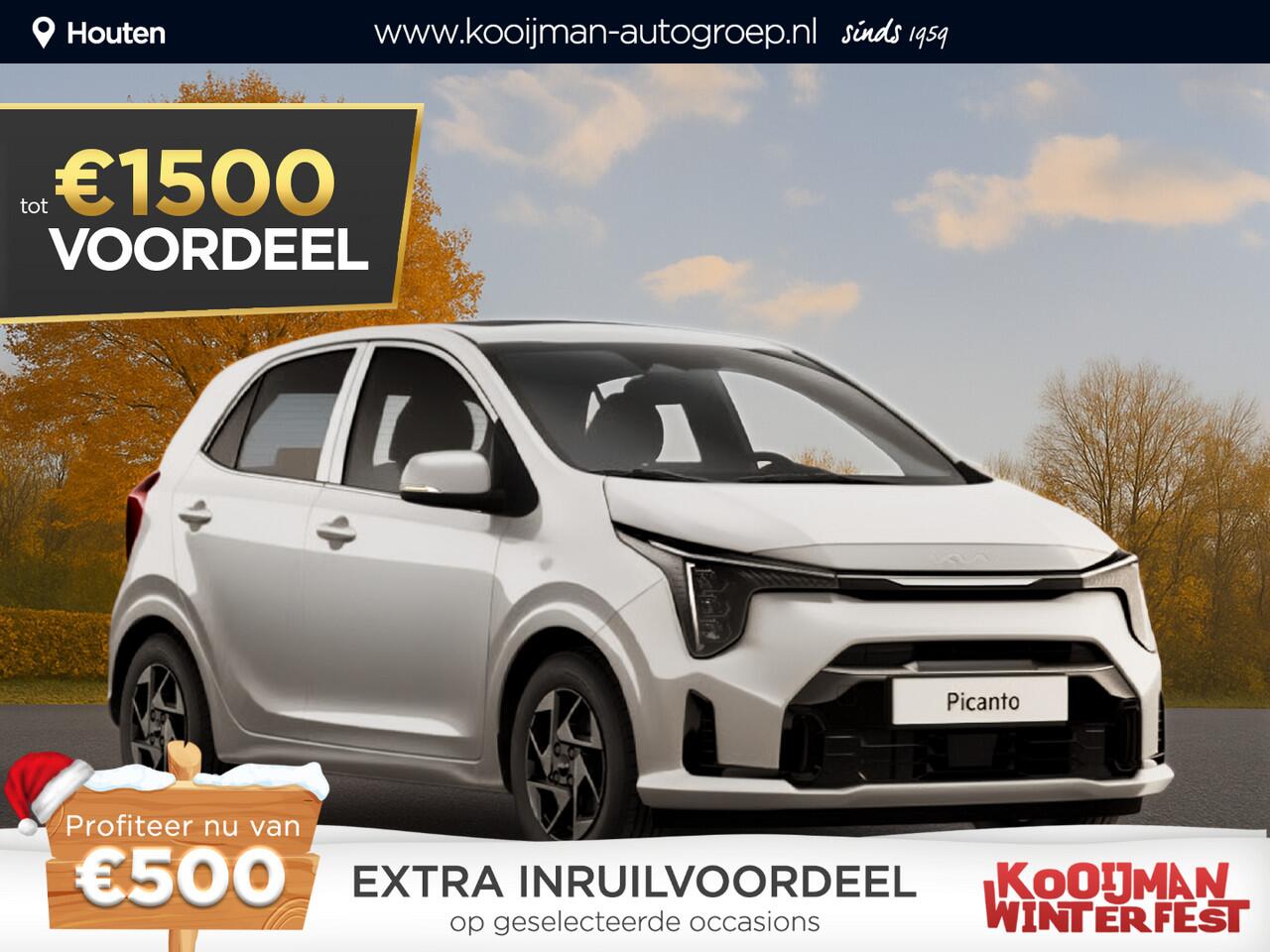 KIA PICANTO 1.0 DPI DynamicLine Ruim ¤1.500,- Voordeel! Nu extra scherp geprijsd!